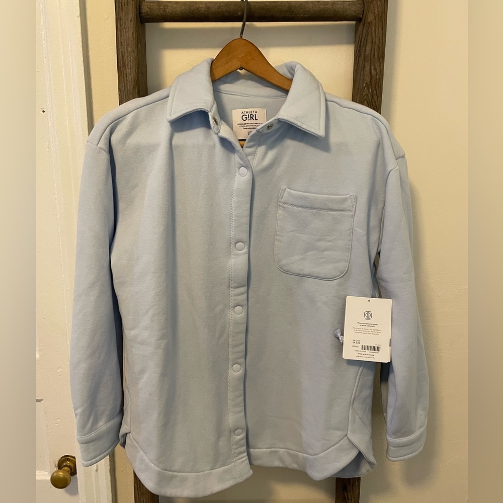 Size Large / 12 Athleta Girl RetroActive Oversized Shacket